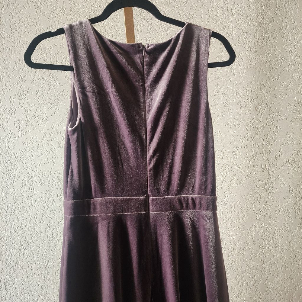 Gorgeous Lulus Gown, Lavendar Velveteen - Picture 6 of 7